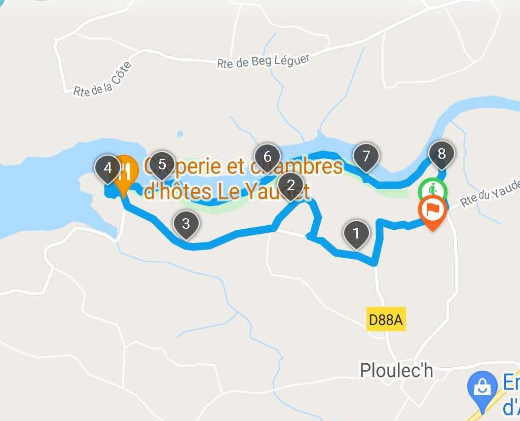 Parcours de la rando